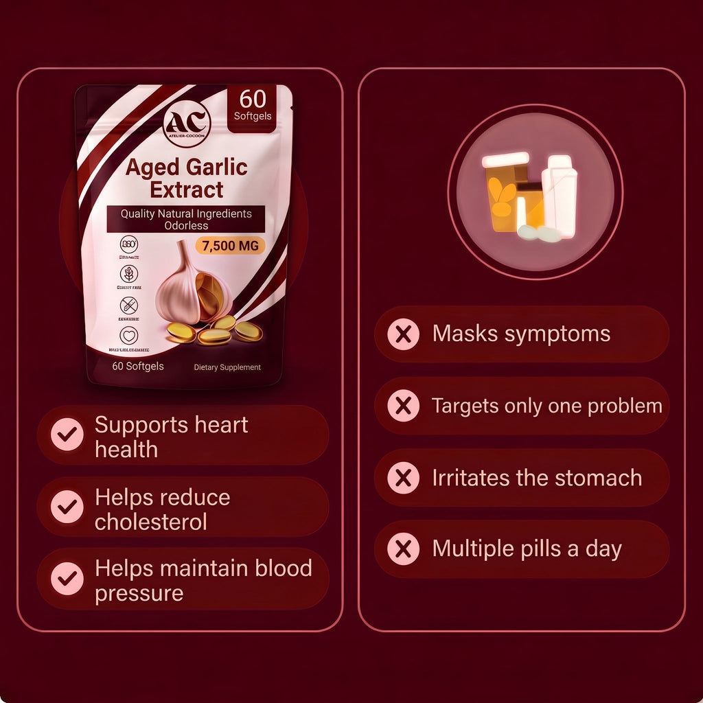 Aged Garlic Extract compared with other brands