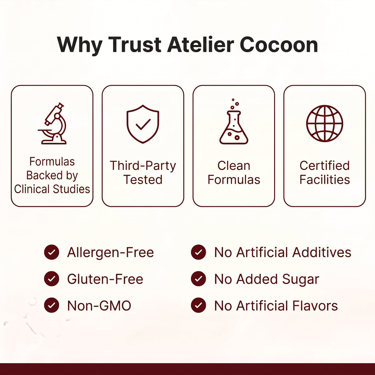 Why trust L'Atelier Cocoon