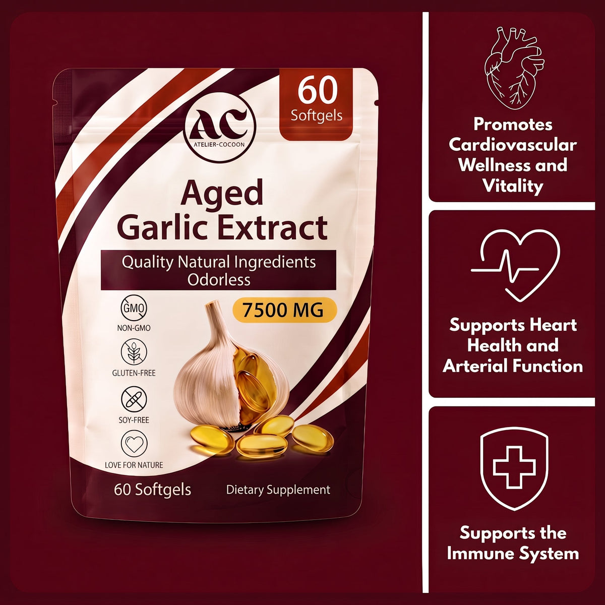 Aged Garlic Extract by L'Atelier Cocoon