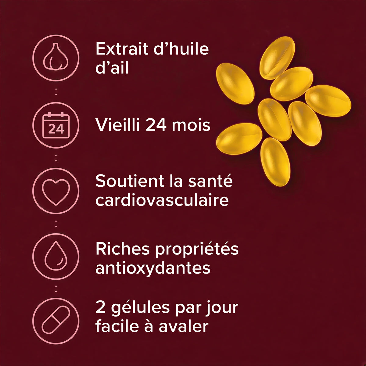 Extrait Naturel d'Ail Vieilli — Pour un bien-être global