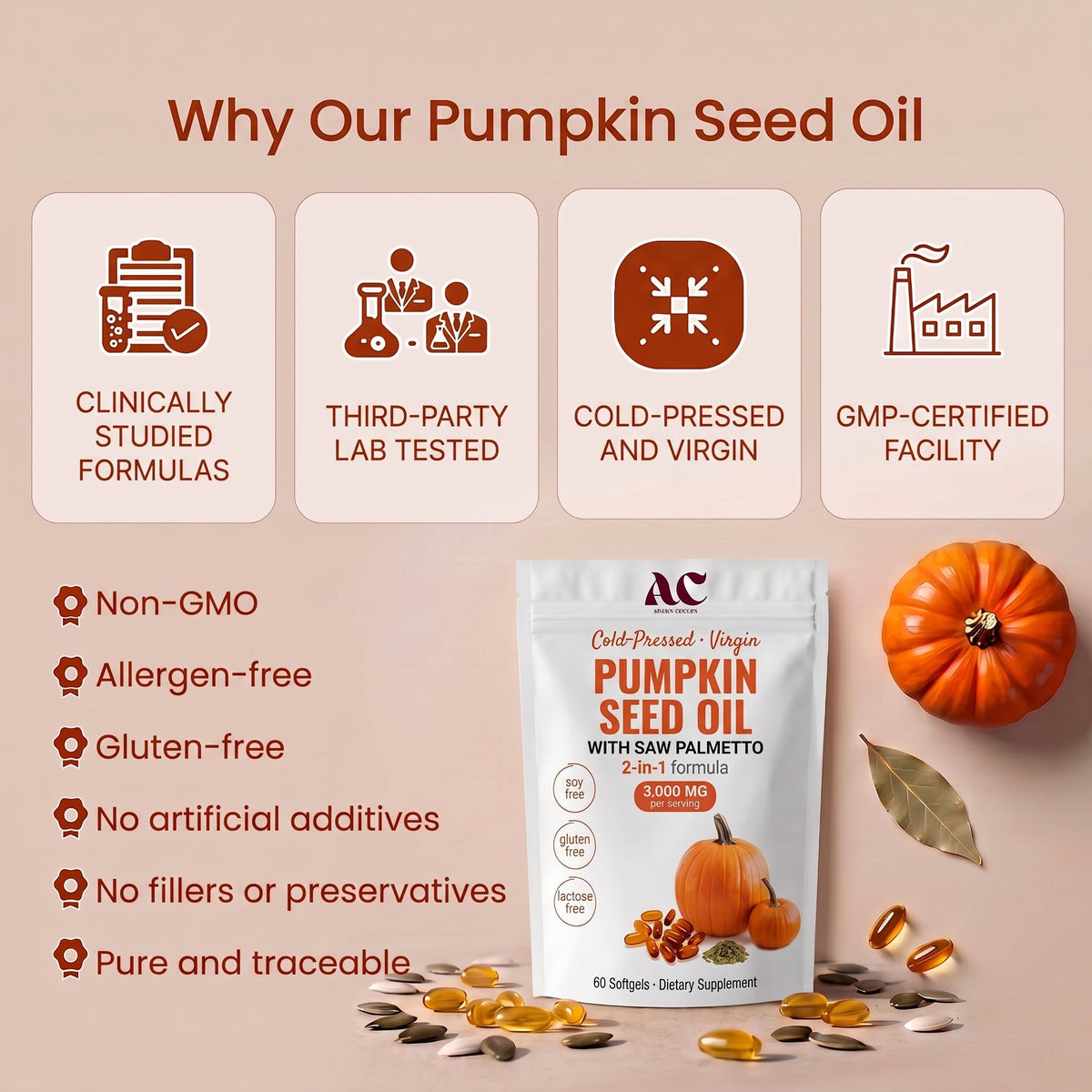 Why our pumpkin seed oil